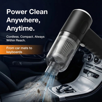 Cordless Mini Vacuum Cleaner – Portable Handheld Powerful Suction
