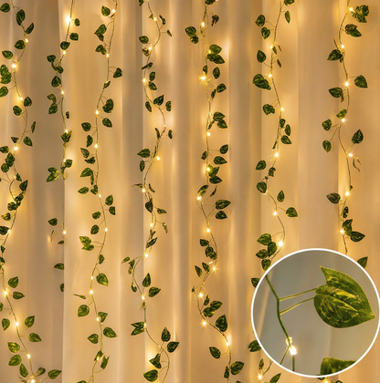 String Light Money Plant - Home Decor Light