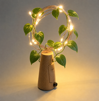 String Light Money Plant - Home Decor Light