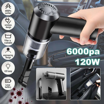 Cordless Mini Vacuum Cleaner – Portable Handheld Powerful Suction