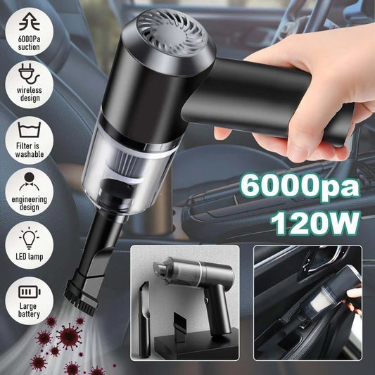 Cordless Mini Vacuum Cleaner – Portable Handheld Powerful Suction